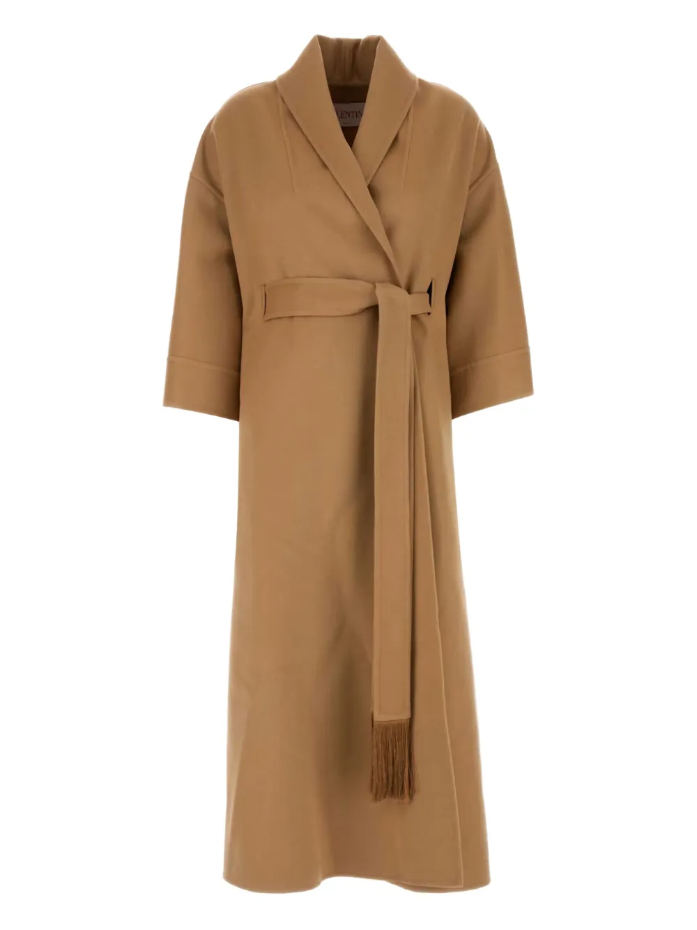 Shop Valentino Belted Coat