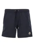 Moncler Crochet Insert swim shorts - Blue
