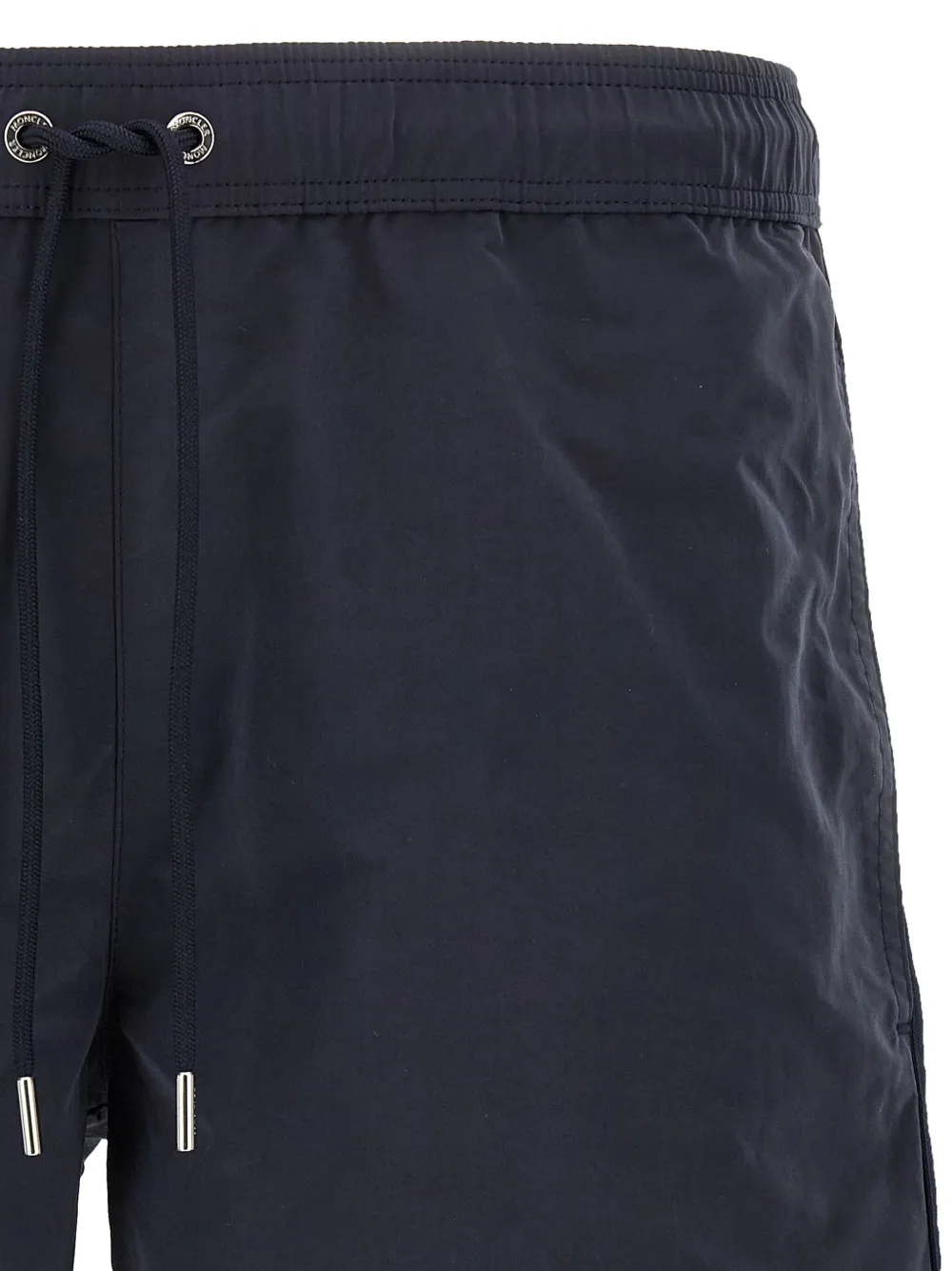 Moncler Zwembroek met gehaakt vlak Blauw