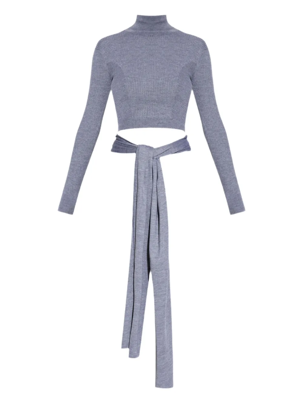 Alaïa turtleneck sweater | Grey | Image 1