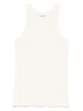 Auralee cotton tank top - Neutrals