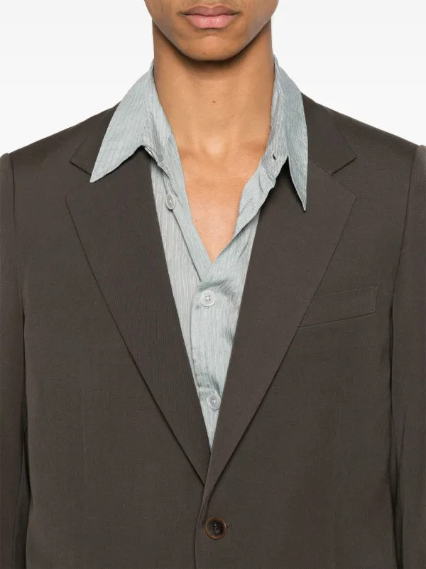 【美品】 AURALEE テーラードジャケット ウール ブラウン Auralee ウール ジャケット | ブラウン | FARFETCH JP