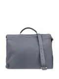 Fendi Pre-Owned textured leather document bag - Blue