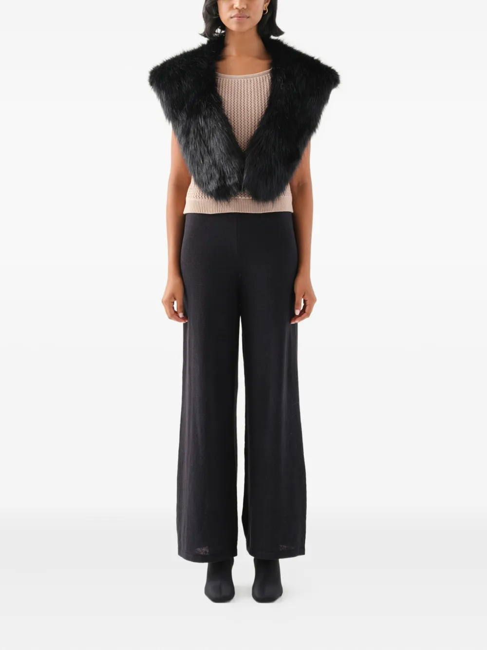 Unreal Fur faux-fur collar scarf | Men | Image 2