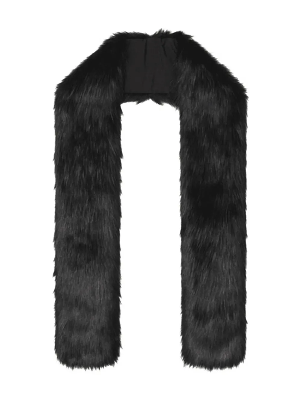 Unreal Fur faux-fur scarf | Black | Image 1