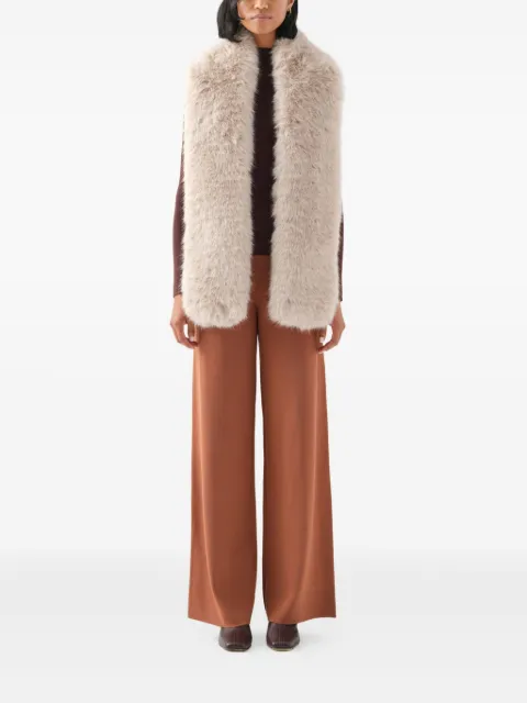 Unreal Fur faux-fur stola scarf