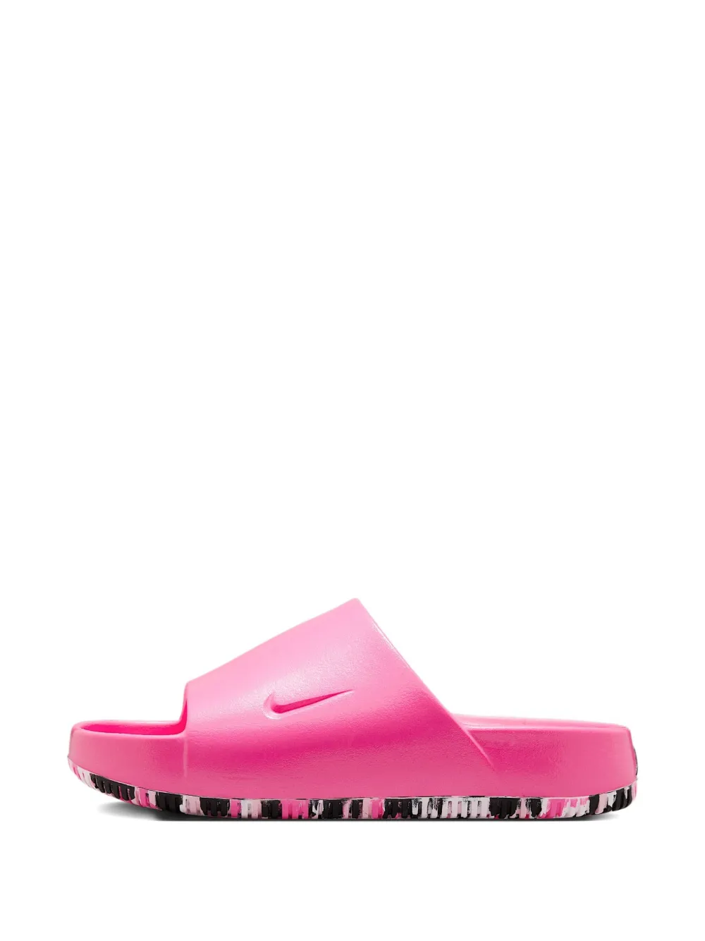 Nike leopard-print slides Pink