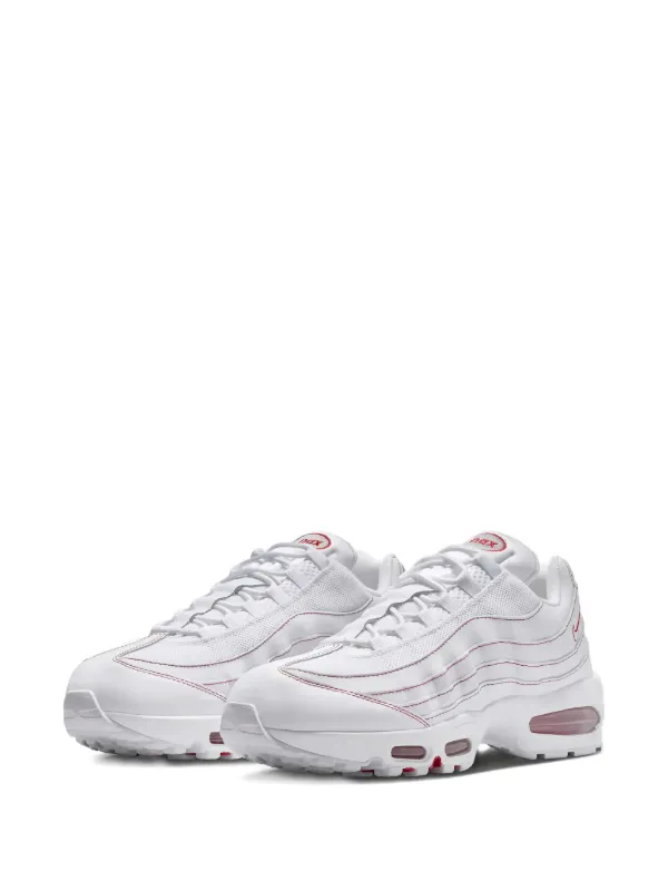 Nike Air Franchise 3/4 レッド/ホワイト 9 95年製 Nike Air Max 95 red-stitch Trainers | White | FARFETCH CA