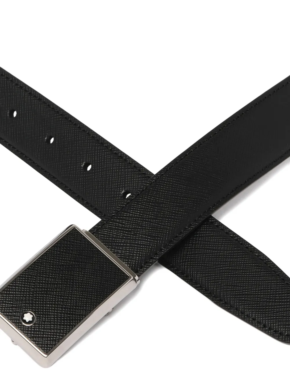 Montblanc leather belt - Zwart