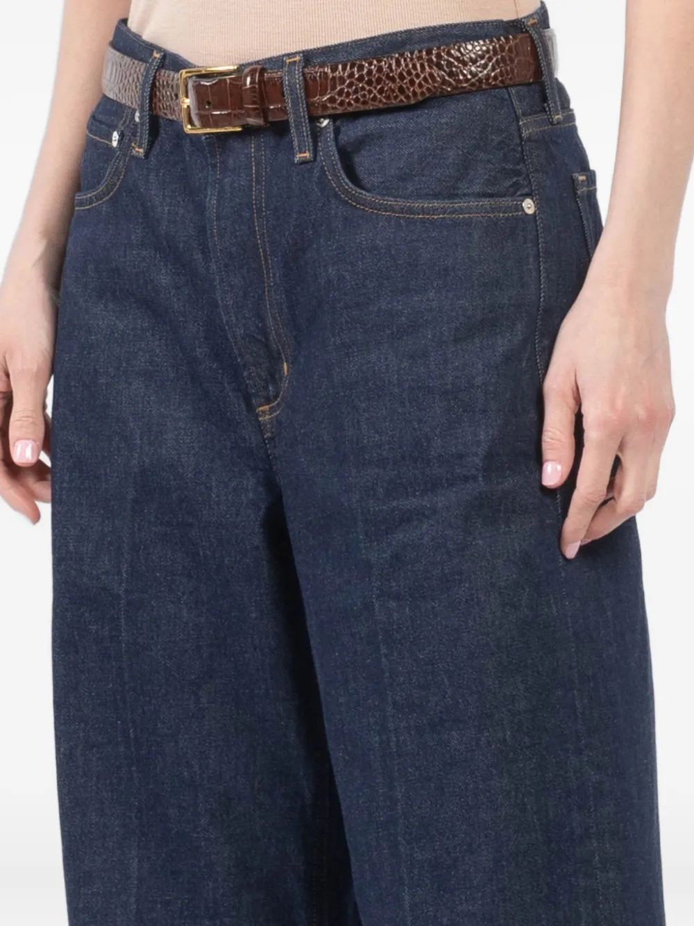 Citizens of Humanity Jeans met 5 zakken Blauw
