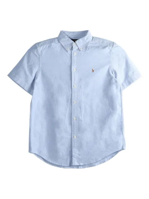 POLO RALPH LAUREN KIDS button-down short-sleeve shirt