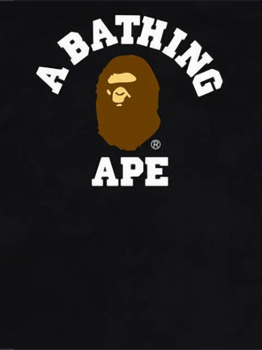 A BATHING APE® playera College Black | Playeras | Image 2