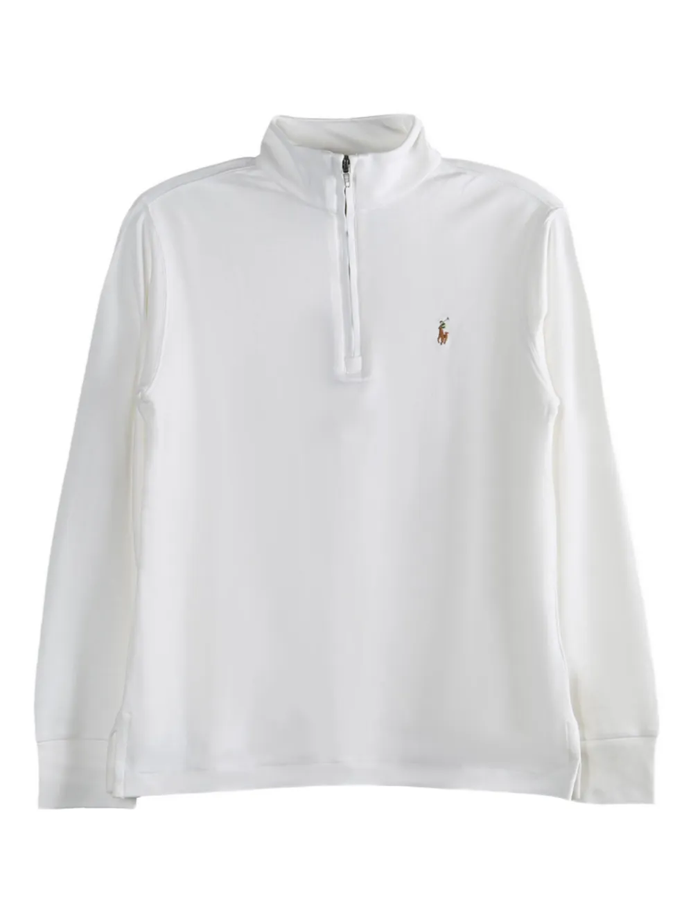 POLO RALPH LAUREN KIDS half-zip pullover Wit