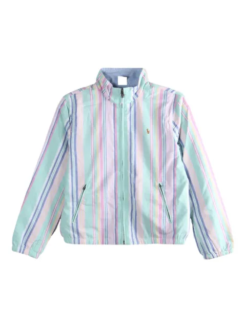 POLO RALPH LAUREN KIDS striped lightweight jacket