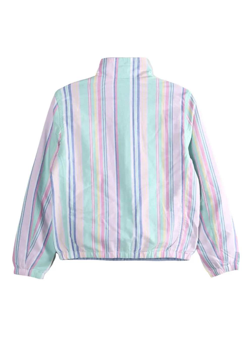 POLO RALPH LAUREN KIDS striped lightweight jacket Groen