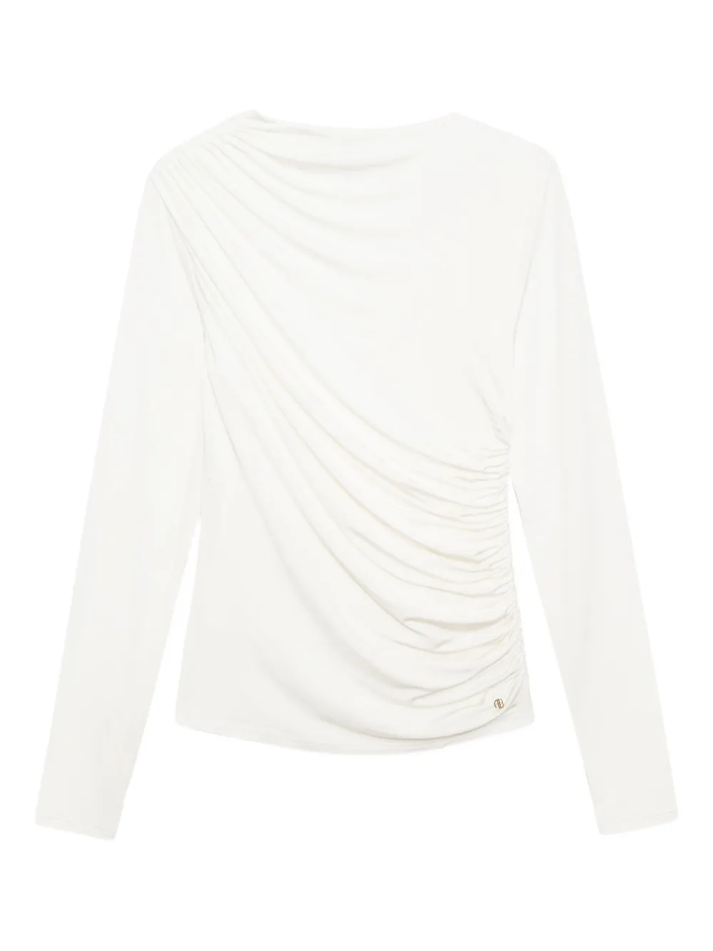 Bray draped long-sleeve top