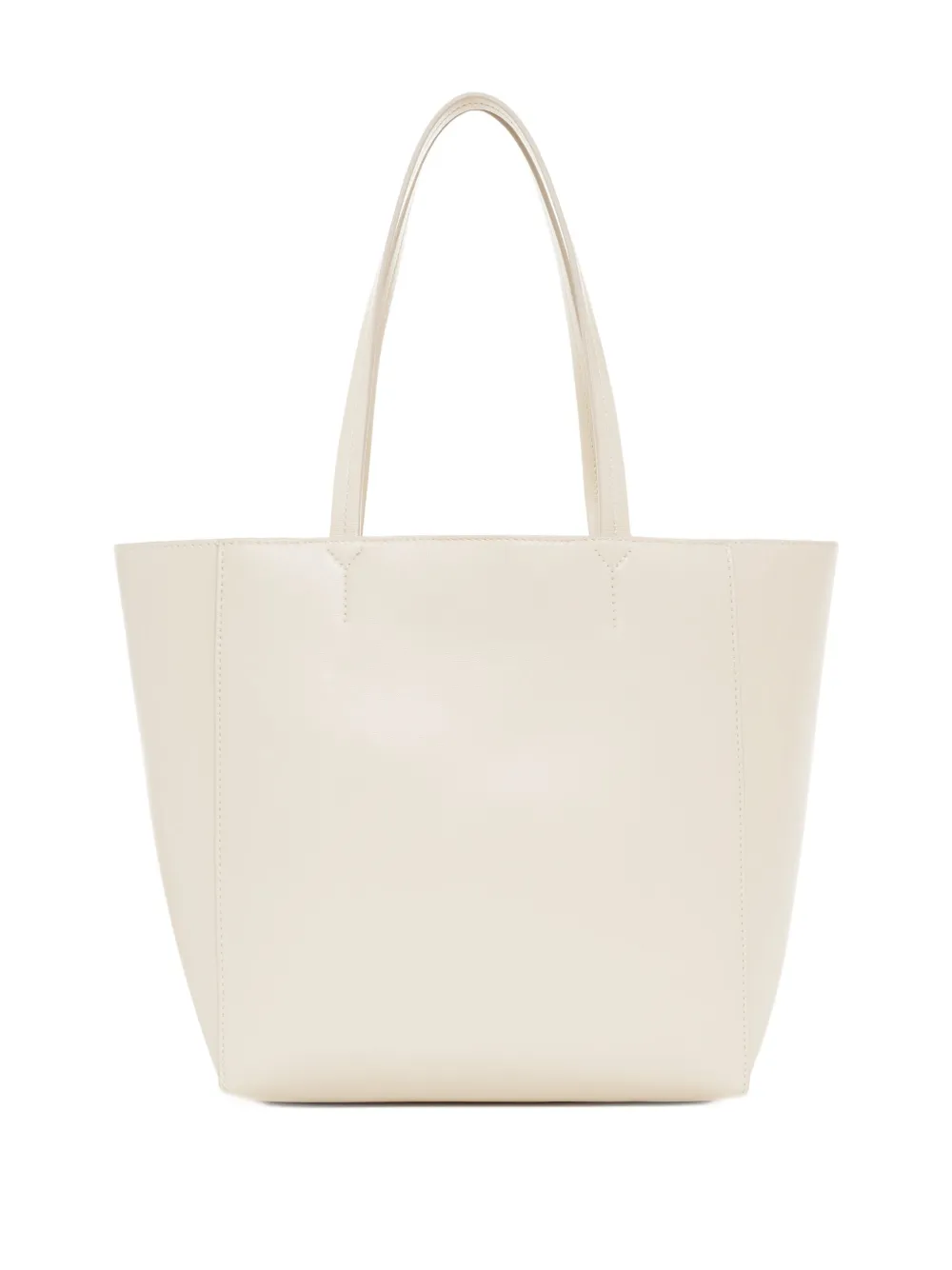 ANINE BING small Elly leather tote bag Beige