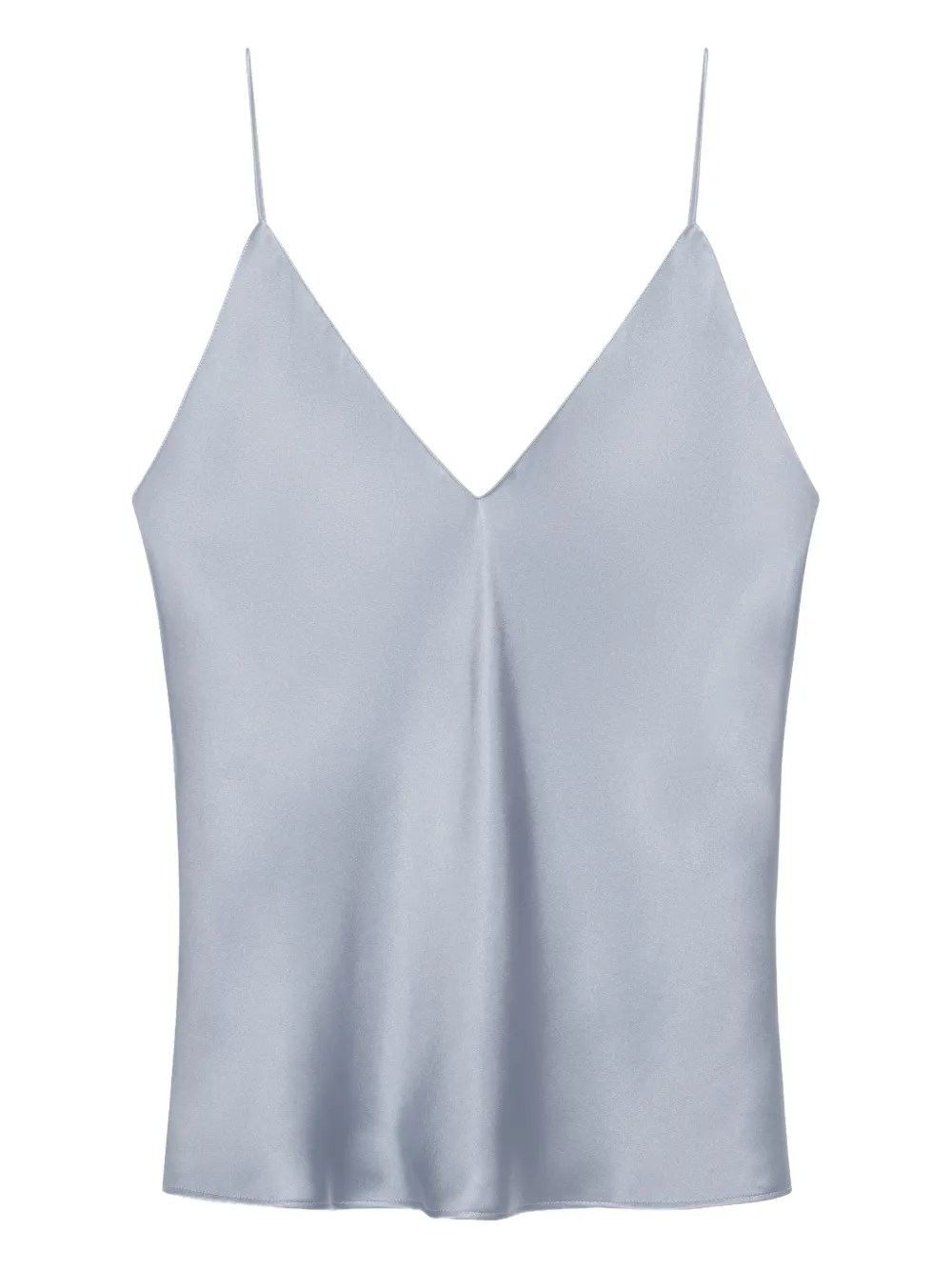 Ellen V-neck silk top