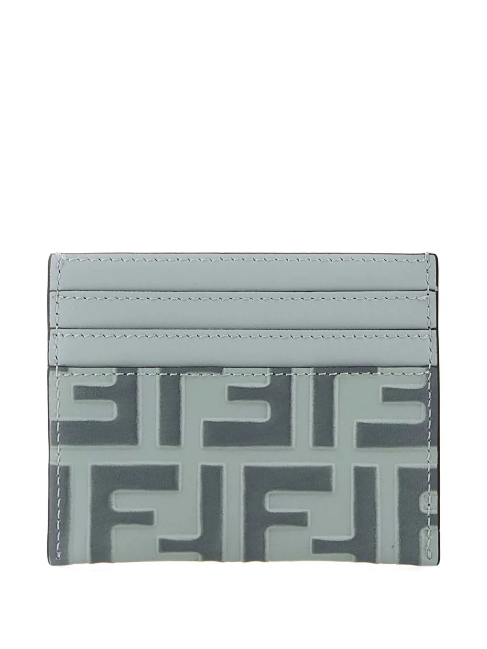 FENDI leather cardholder - Blauw