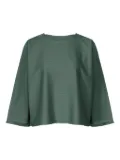 Pleats Please Issey Miyake pleated top - Green