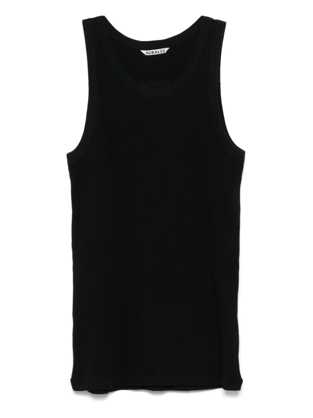 Auralee Katoenen tanktop Zwart