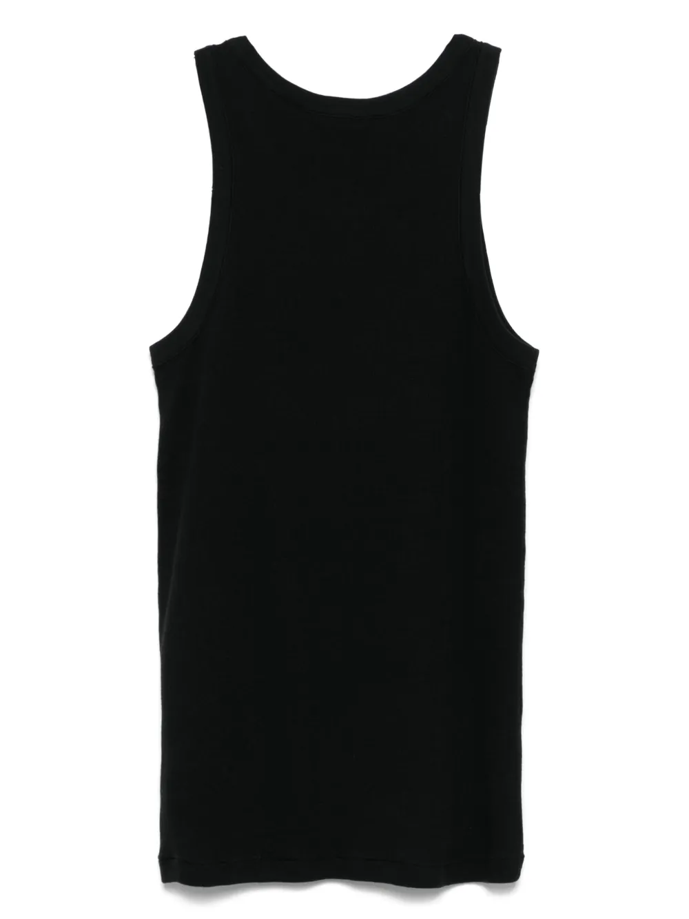 Auralee Katoenen tanktop Zwart