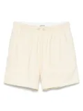 Auralee wool-blend shorts - Yellow