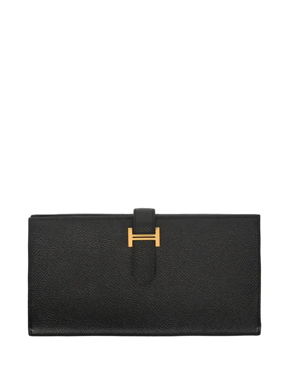 Hermès Pre-Owned 2017 Bearn Soufre wallet | Black | Image 1