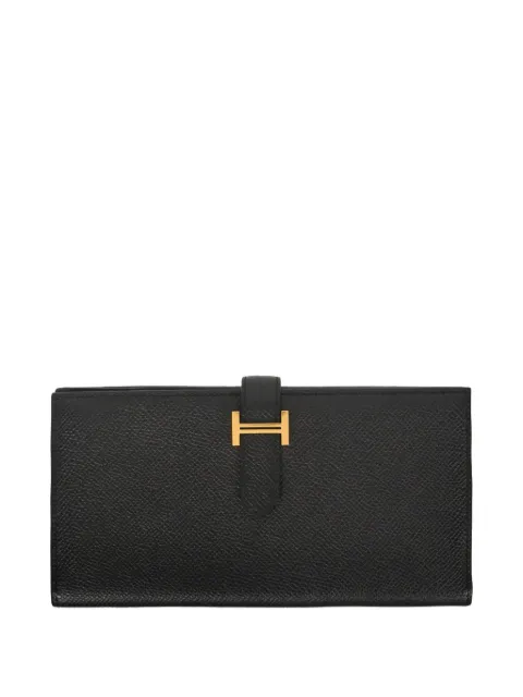 Hermès Pre-Owned 2017 Bearn Soufre wallet