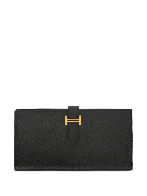 Hermès Pre-Owned 2017 Bearn Soufre wallet