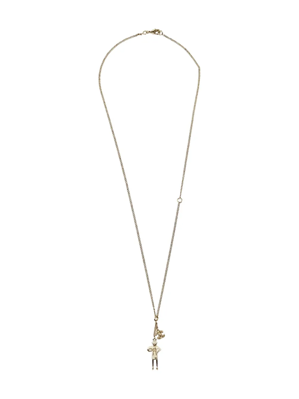 2012 Coco pearl-pendant necklace