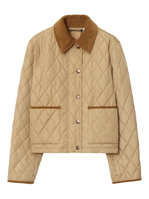 Burberry cropped quilted jacket