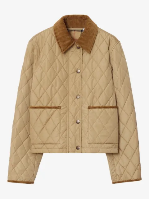 Burberry cropped quilted jacket