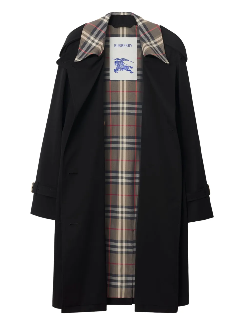 Burberry Castleford trenchcoat Zwart