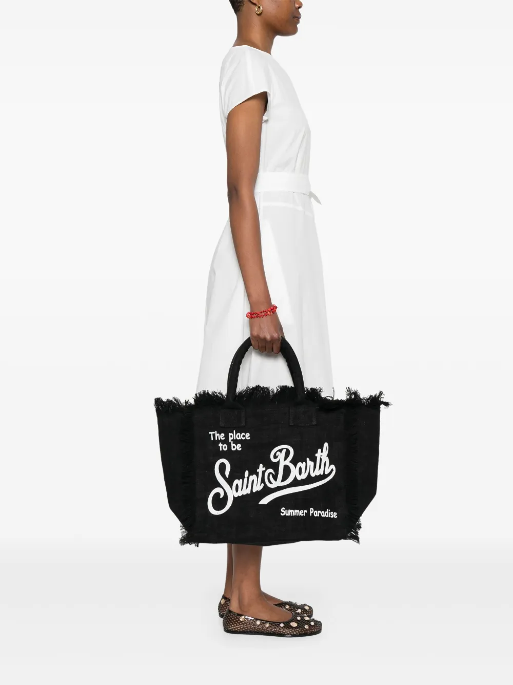 MC2 Saint Barth Vanity tote bag - Zwart