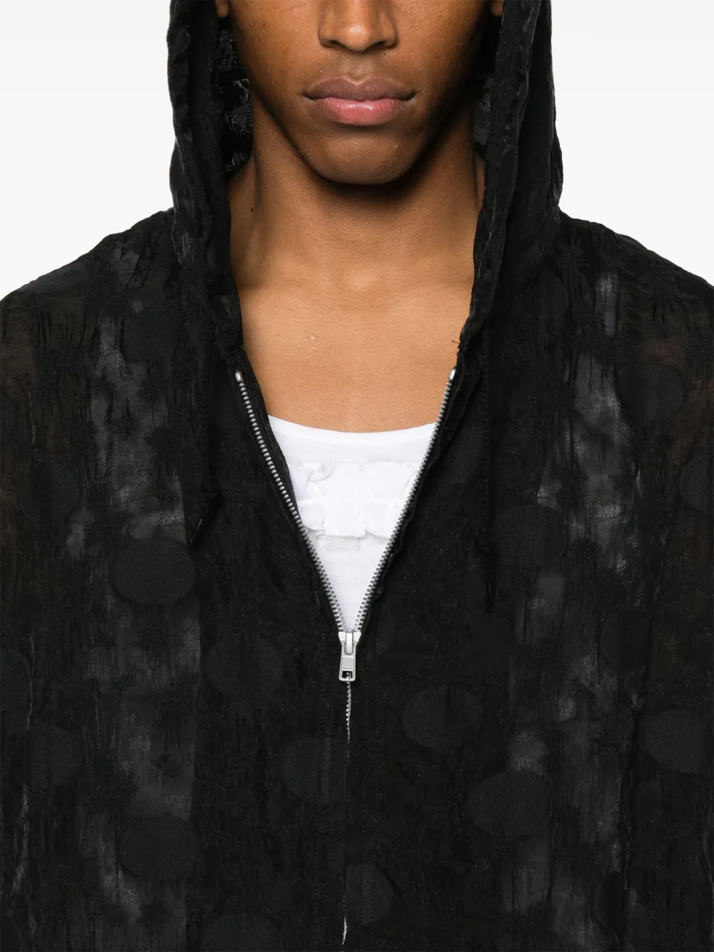 Shop Needles Zip-up Hooded Jacket