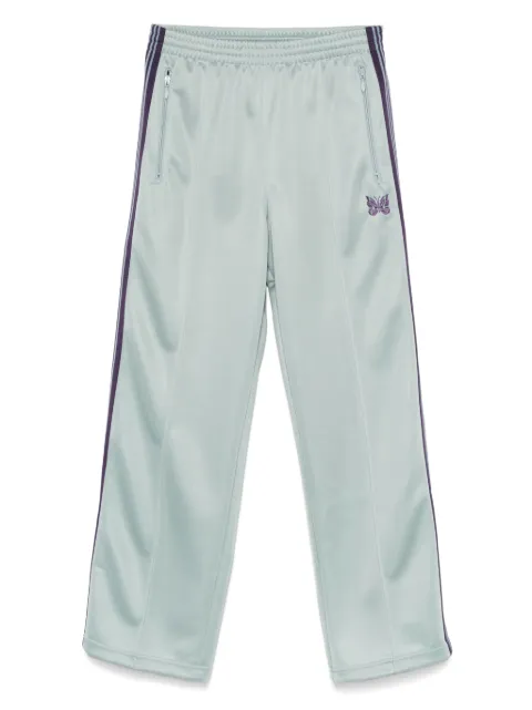 Needles embroidered-logo trousers