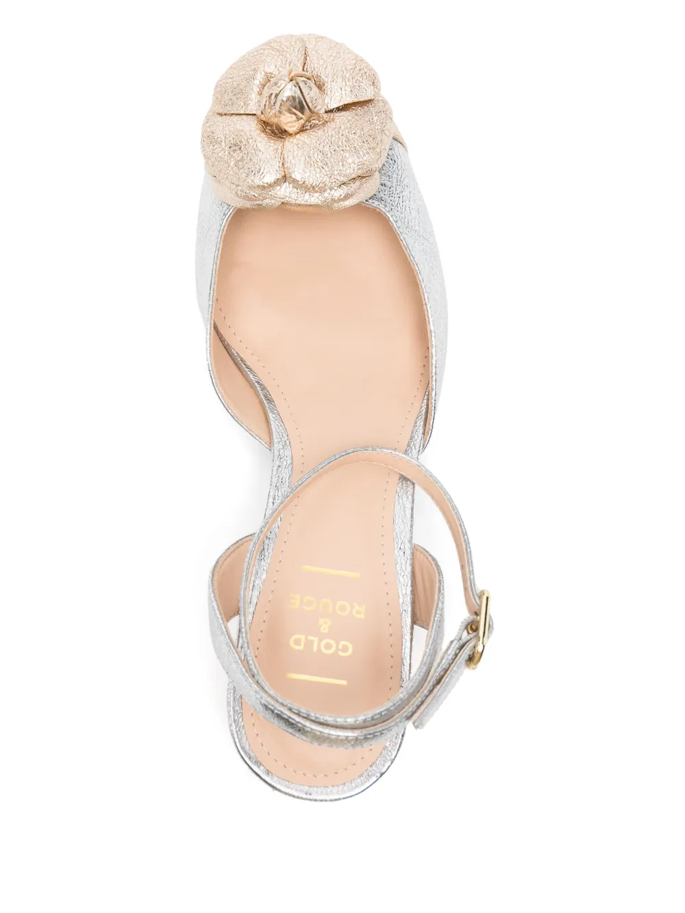 Gold & Rouge 40mm Sage 2 pumps Silver