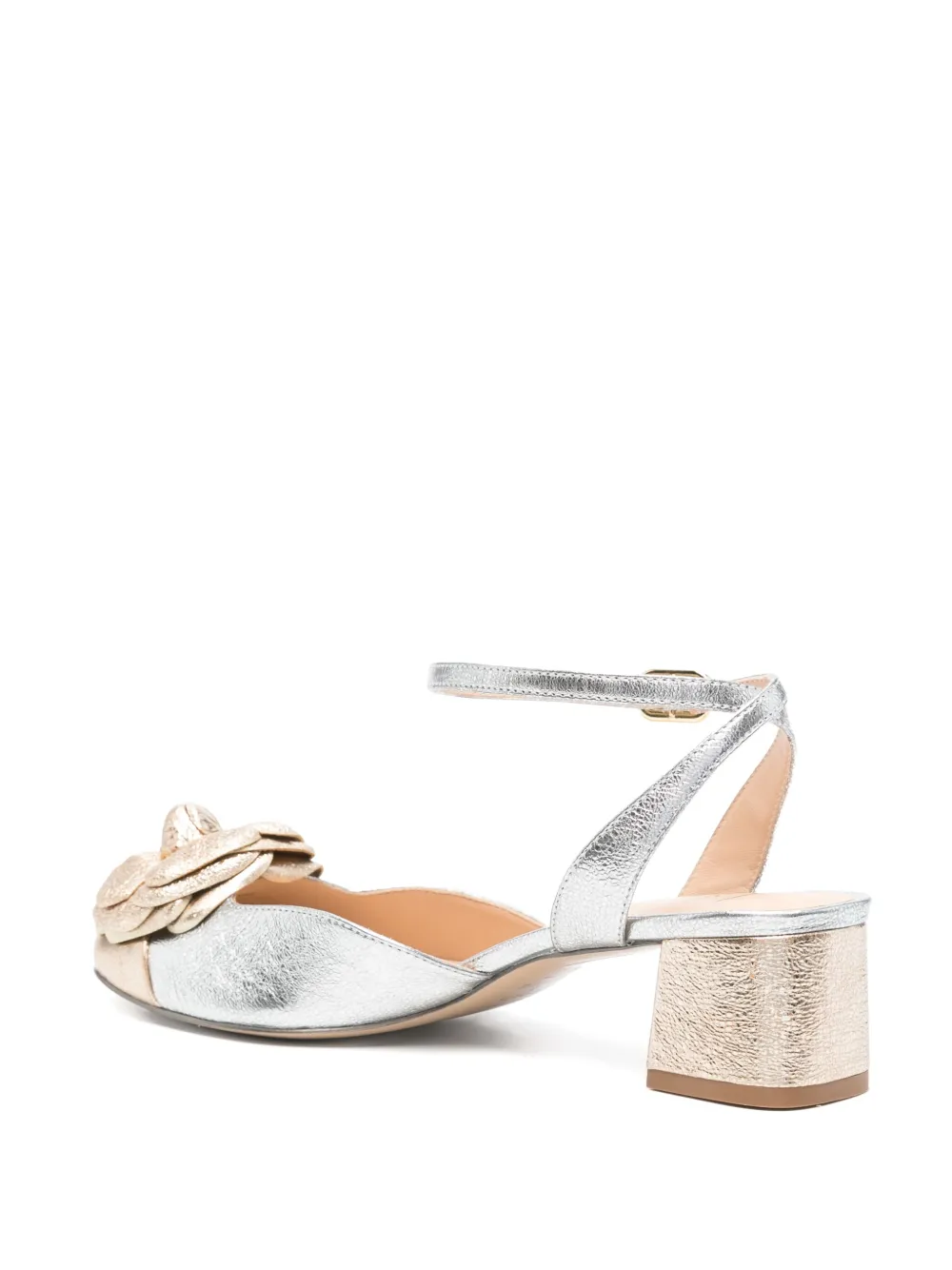 Gold & Rouge 40mm Sage 2 pumps Silver