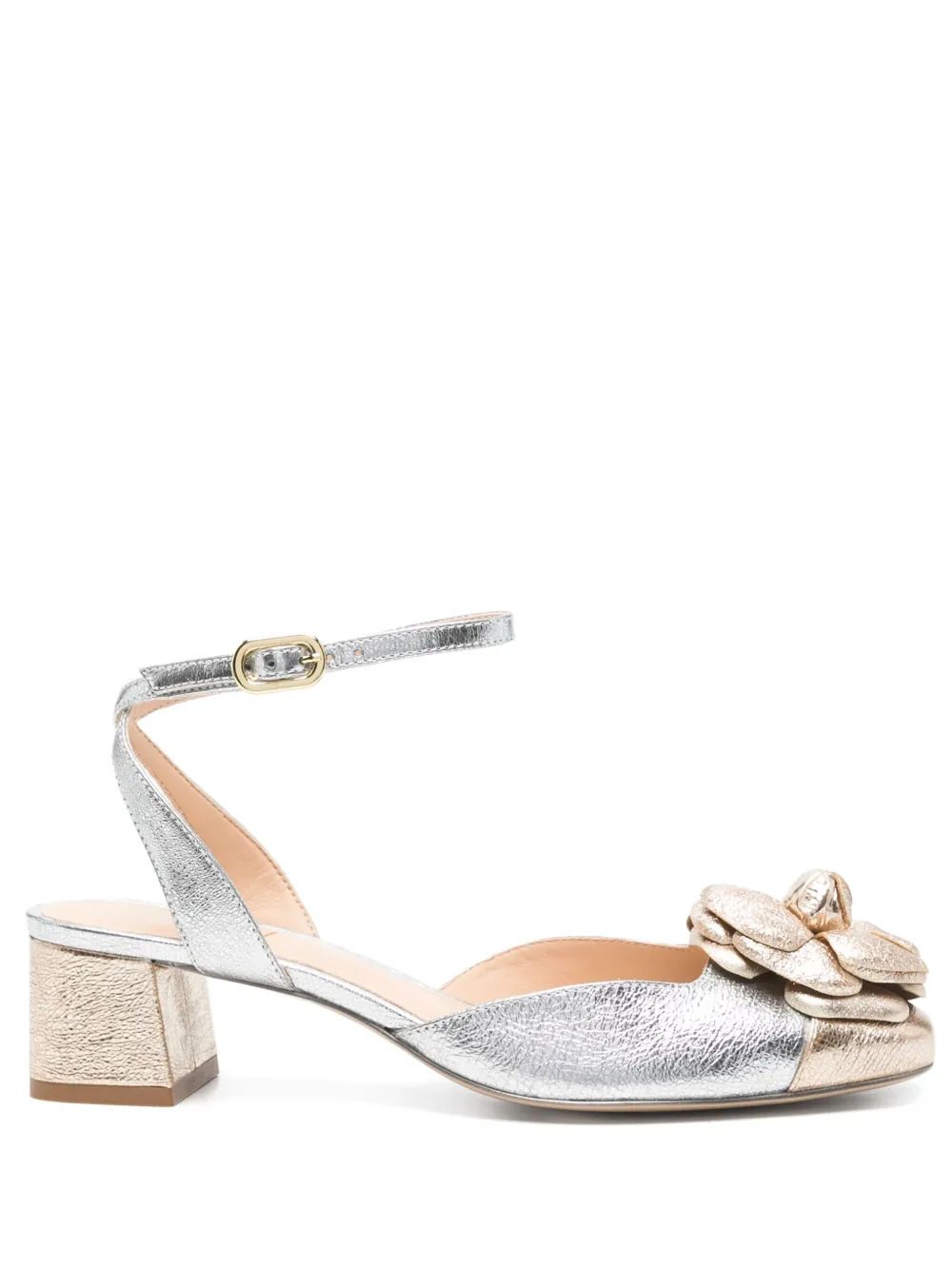 Gold & Rouge 40mm Sage 2 pumps Silver