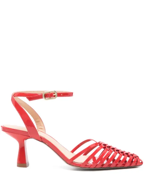 Gold & Rouge 60mm Daisy pumps