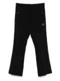 Needles logo-embroidered trousers - Black