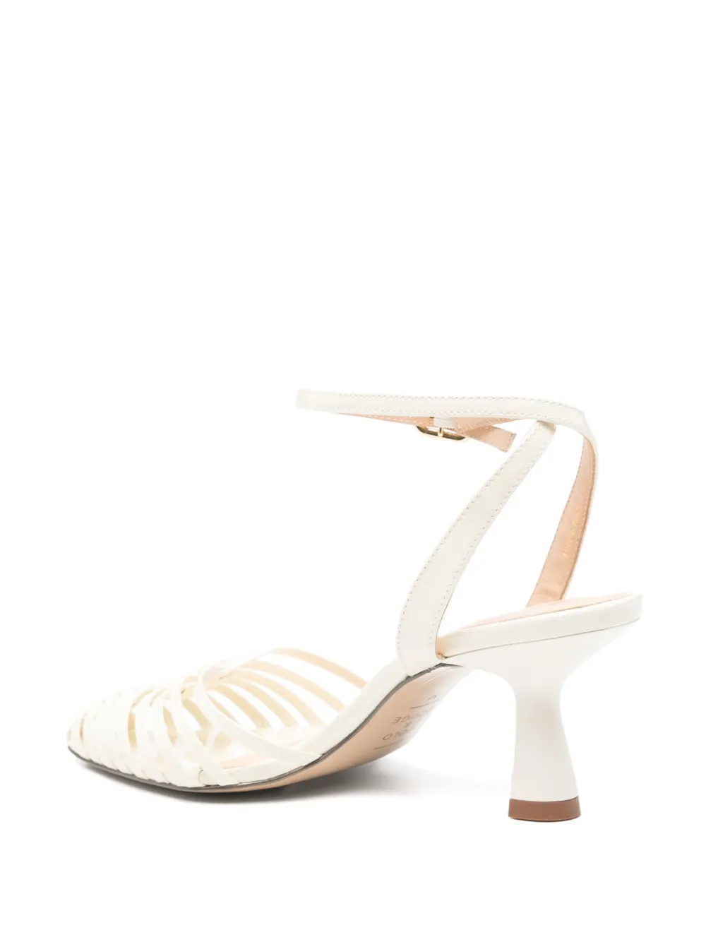 Gold & Rouge 60mm Daisy pumps Neutrals