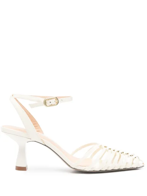Gold & Rouge 60mm Daisy pumps