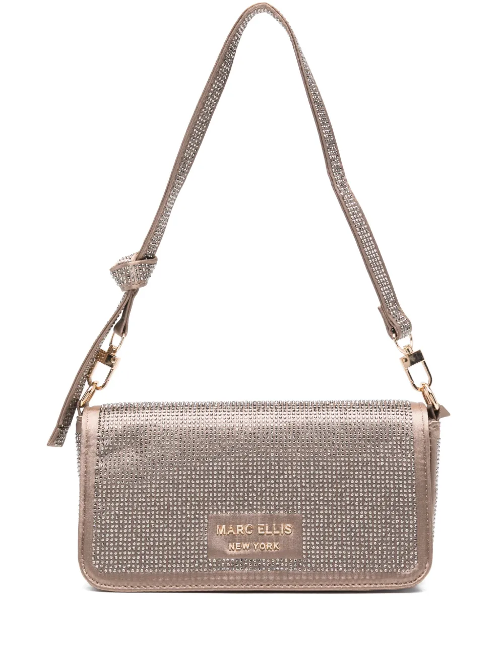 Marc Ellis small Shiny shoulder bag | Brown | Image 1