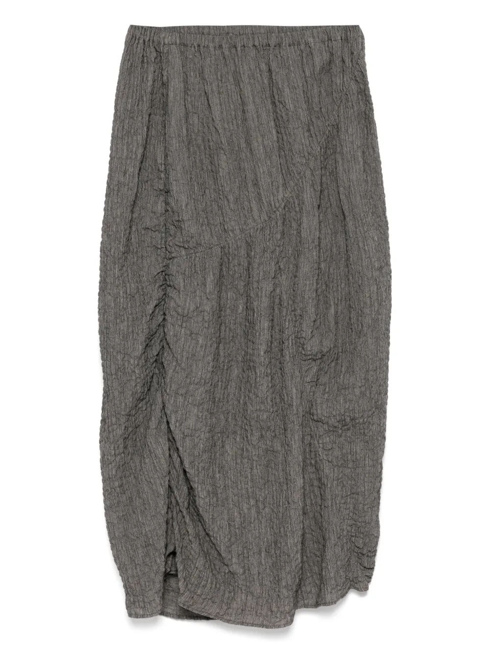shirred skirt