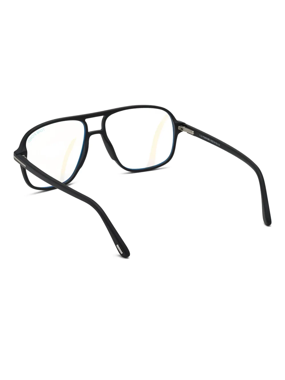 TOM FORD Eyewear Bril met piloten montuur Zwart