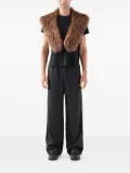 Unreal Fur Changes faux-fur scarf - Brown