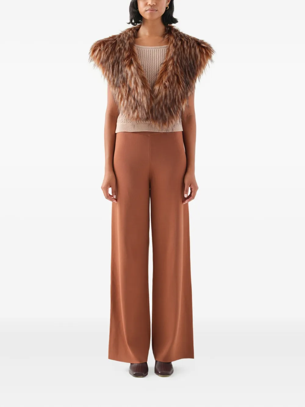 Unreal Fur Changes faux-fur scarf | Men | Image 2