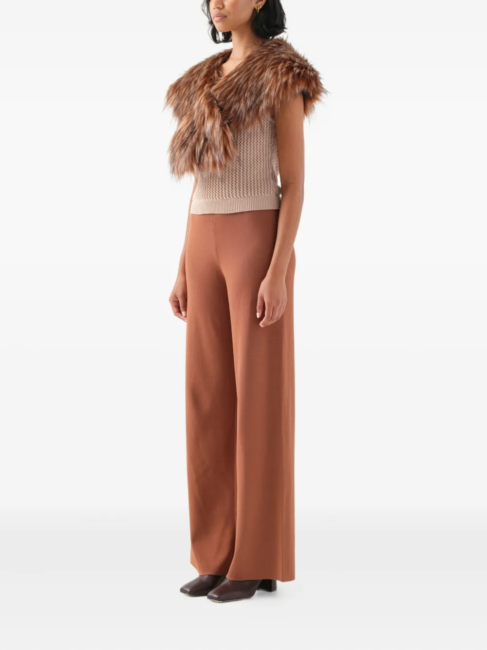 Shop Unreal Fur Changes Faux-fur Scarf